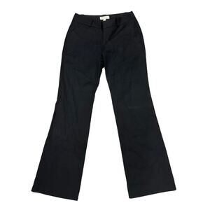 Banana‎ Republic Martin Fit Black Bootcut Dress Pants Women’s Size 6R Minimalist
